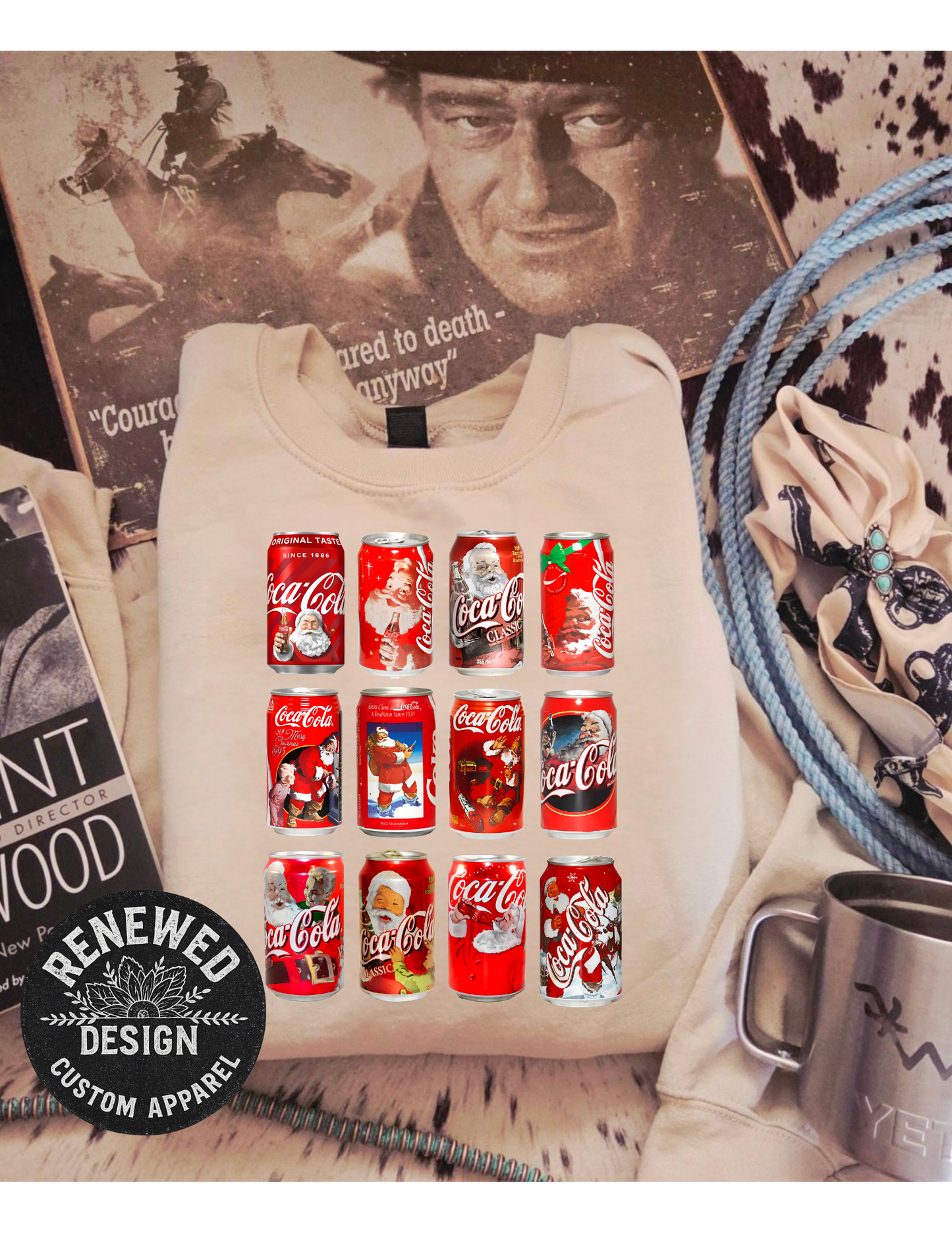 Coca Cola cans