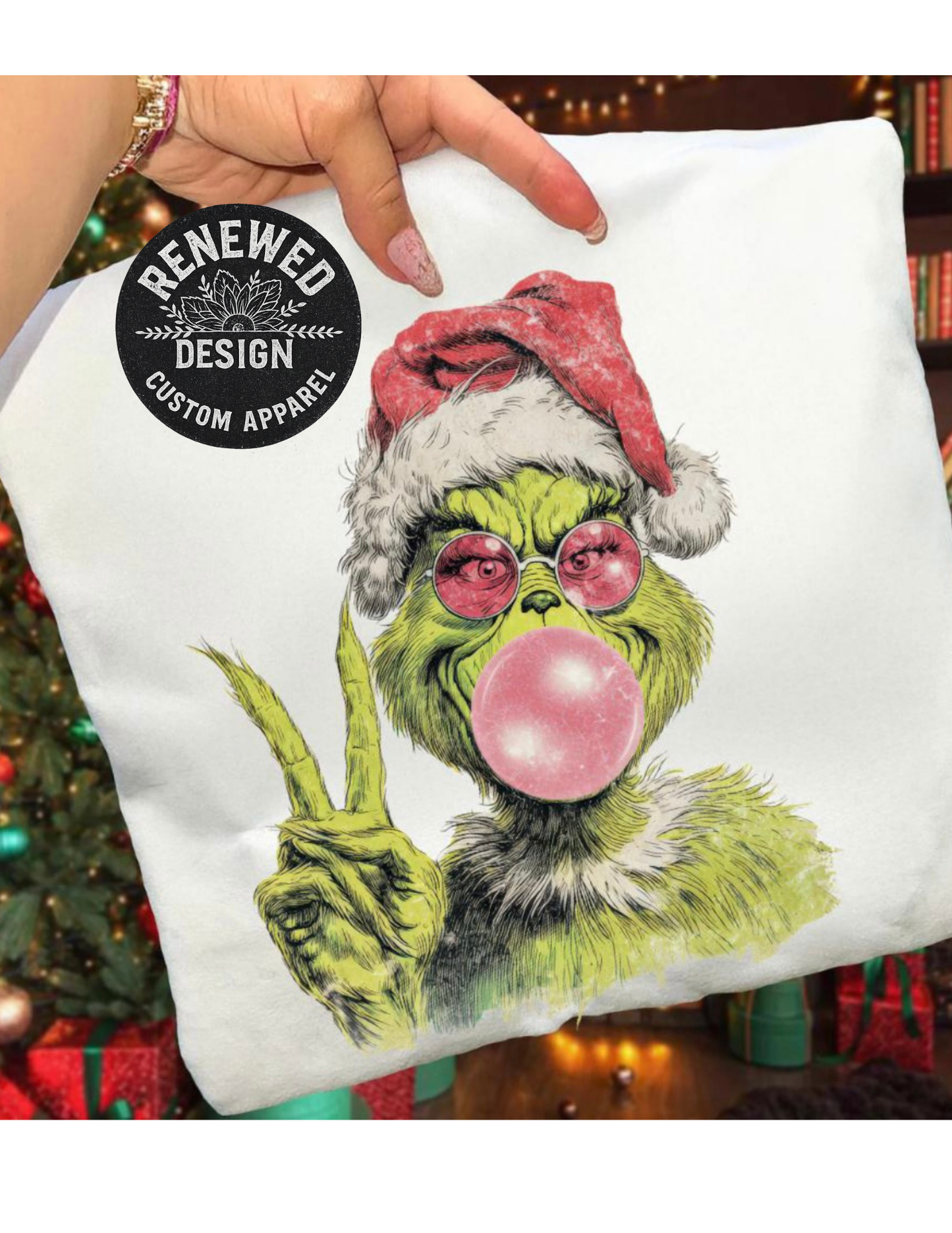 Bubblegum grinch