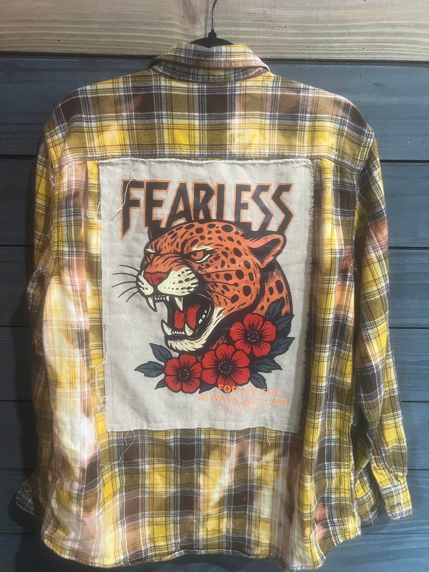 Large- Fearless flannel