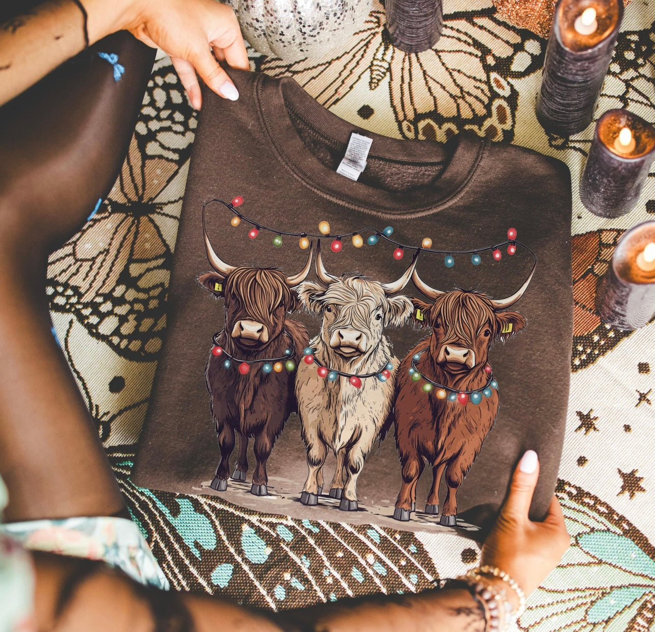 Christmas Cows