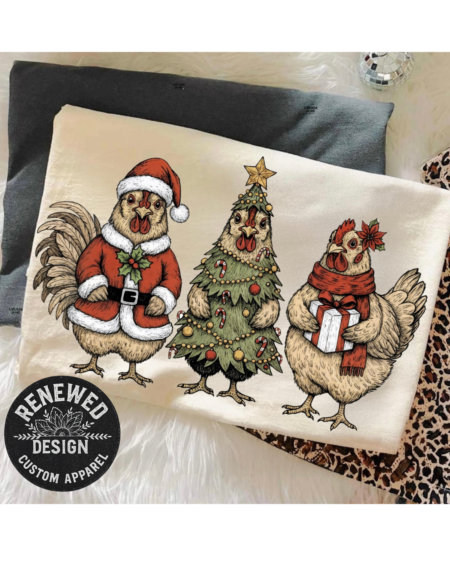 Christmas chickens