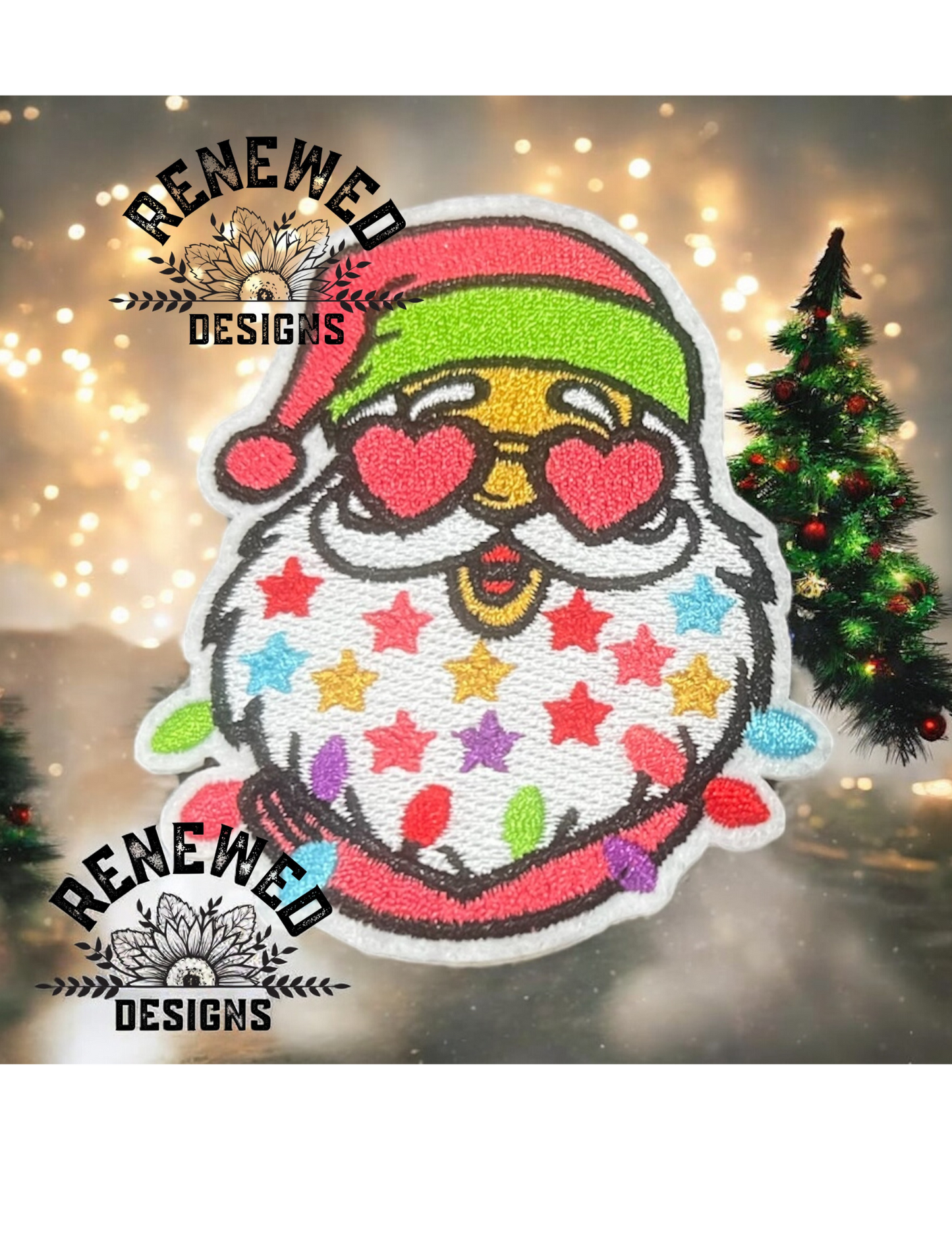 Christmas Bulb Santa