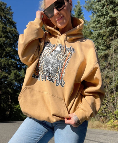 B.Love Apparel Skull Hoodie