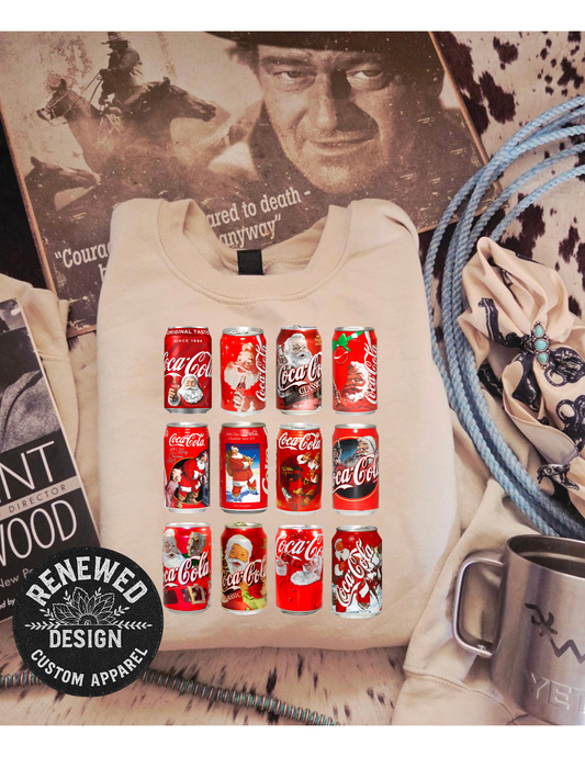 Coca Cola cans