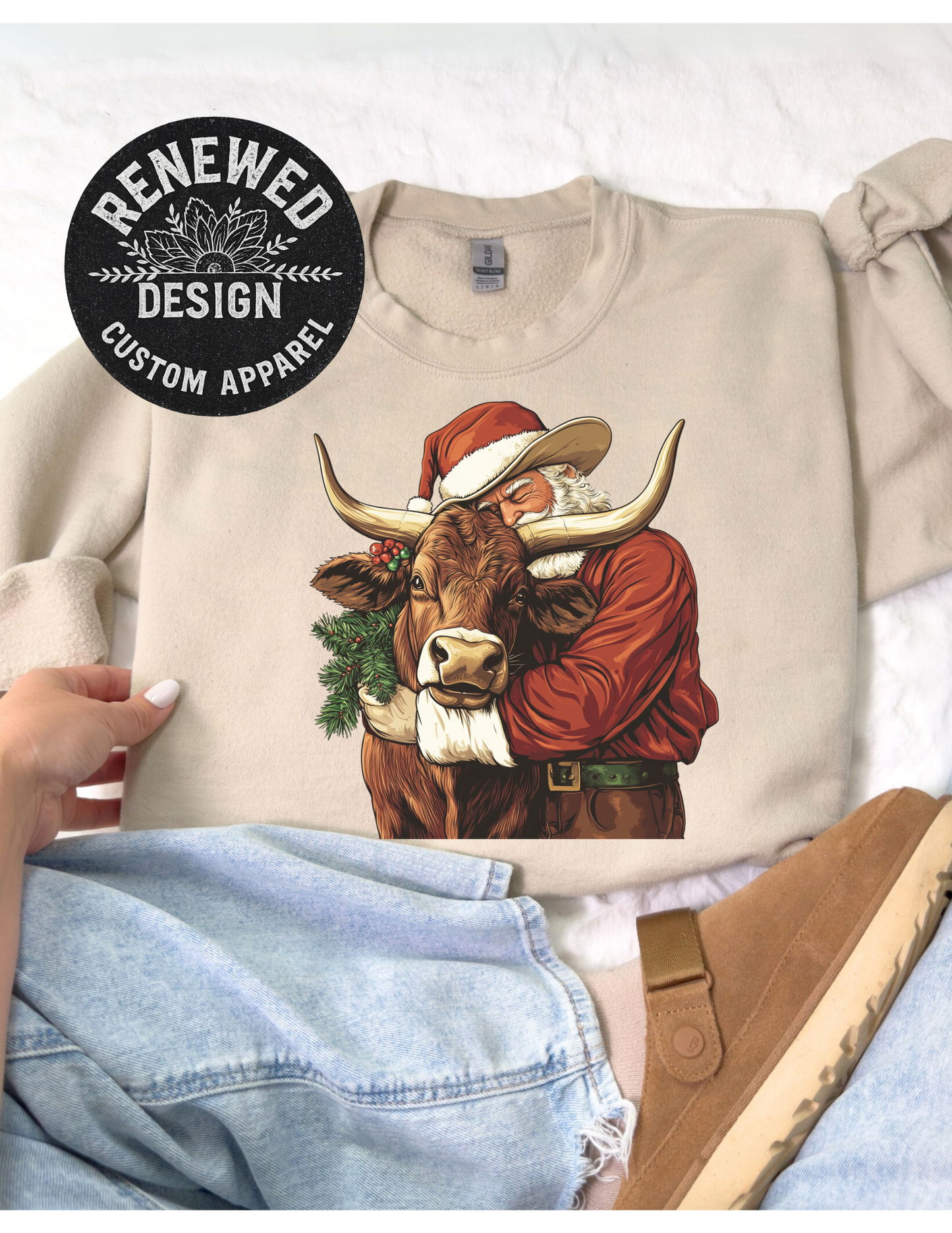 Santa cow
