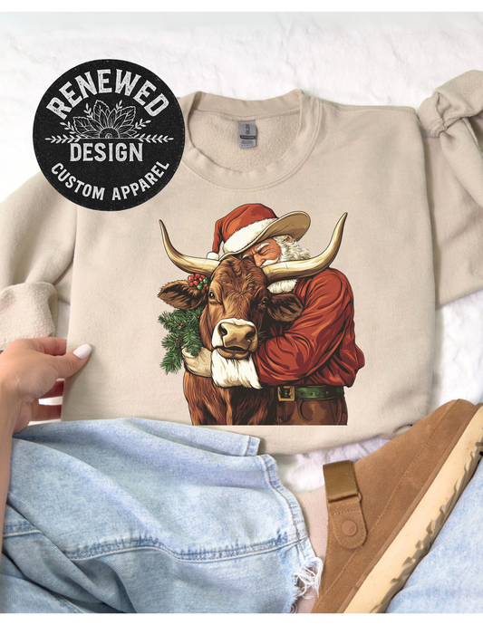 Santa cow