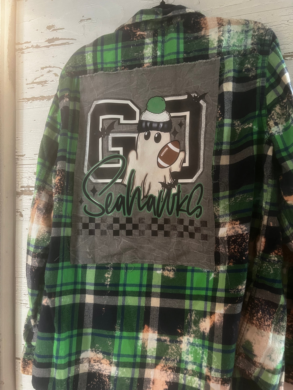 X-LARGE : Seahawks Ghost Flannel
