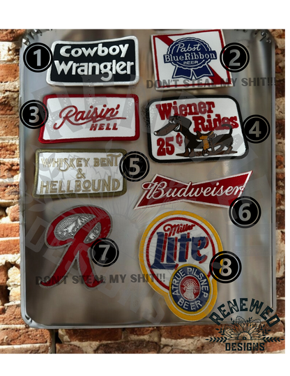 PBR Beer Patch
