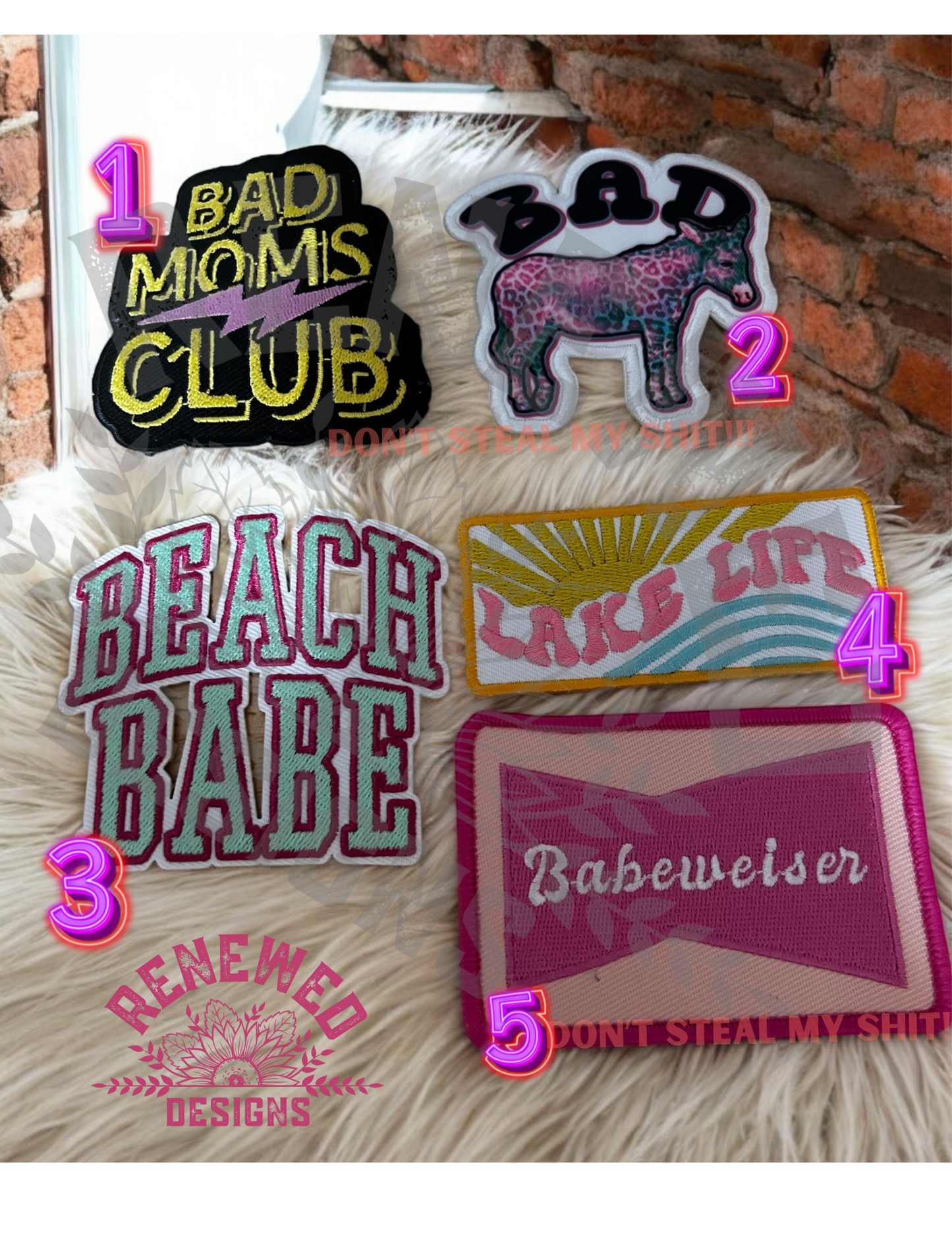 Bad Moms Club Patch