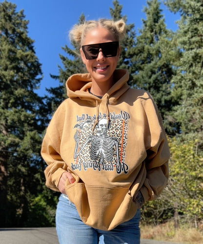 B.Love Apparel Skull Hoodie