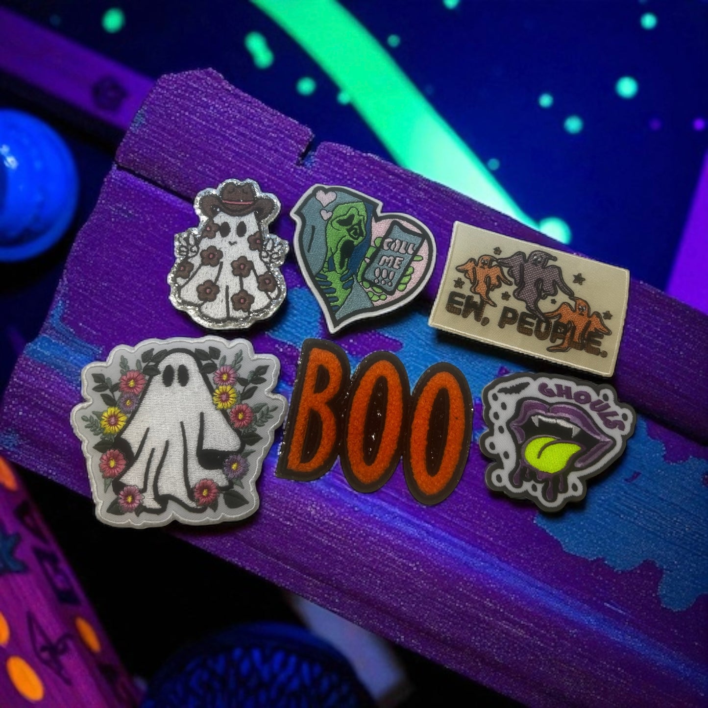 Halloween patch lot