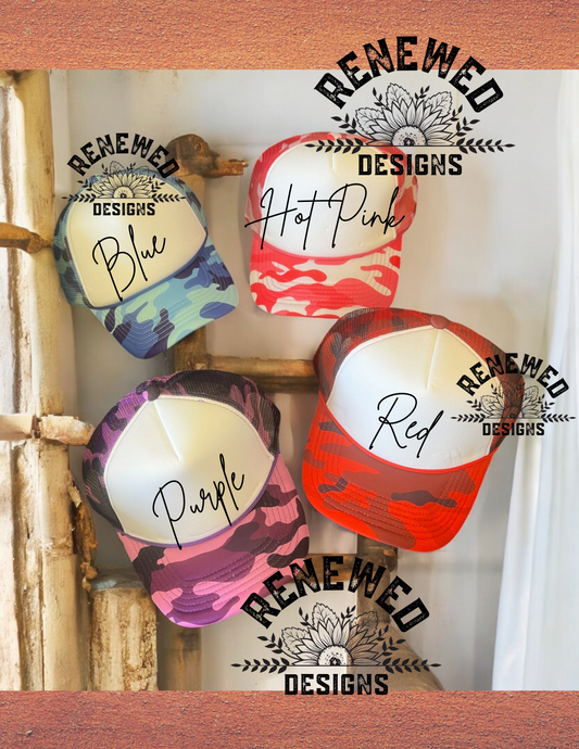 Blank Trucker Hats