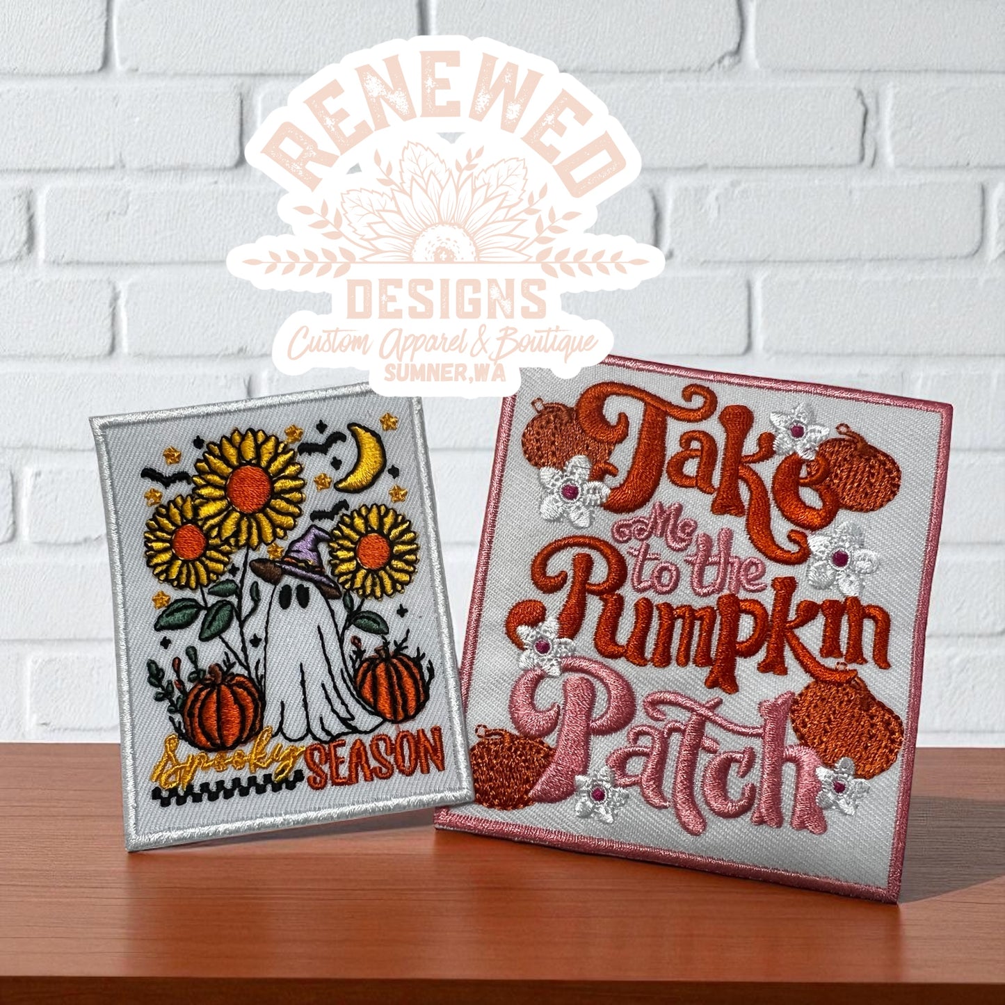 Halloween patches
