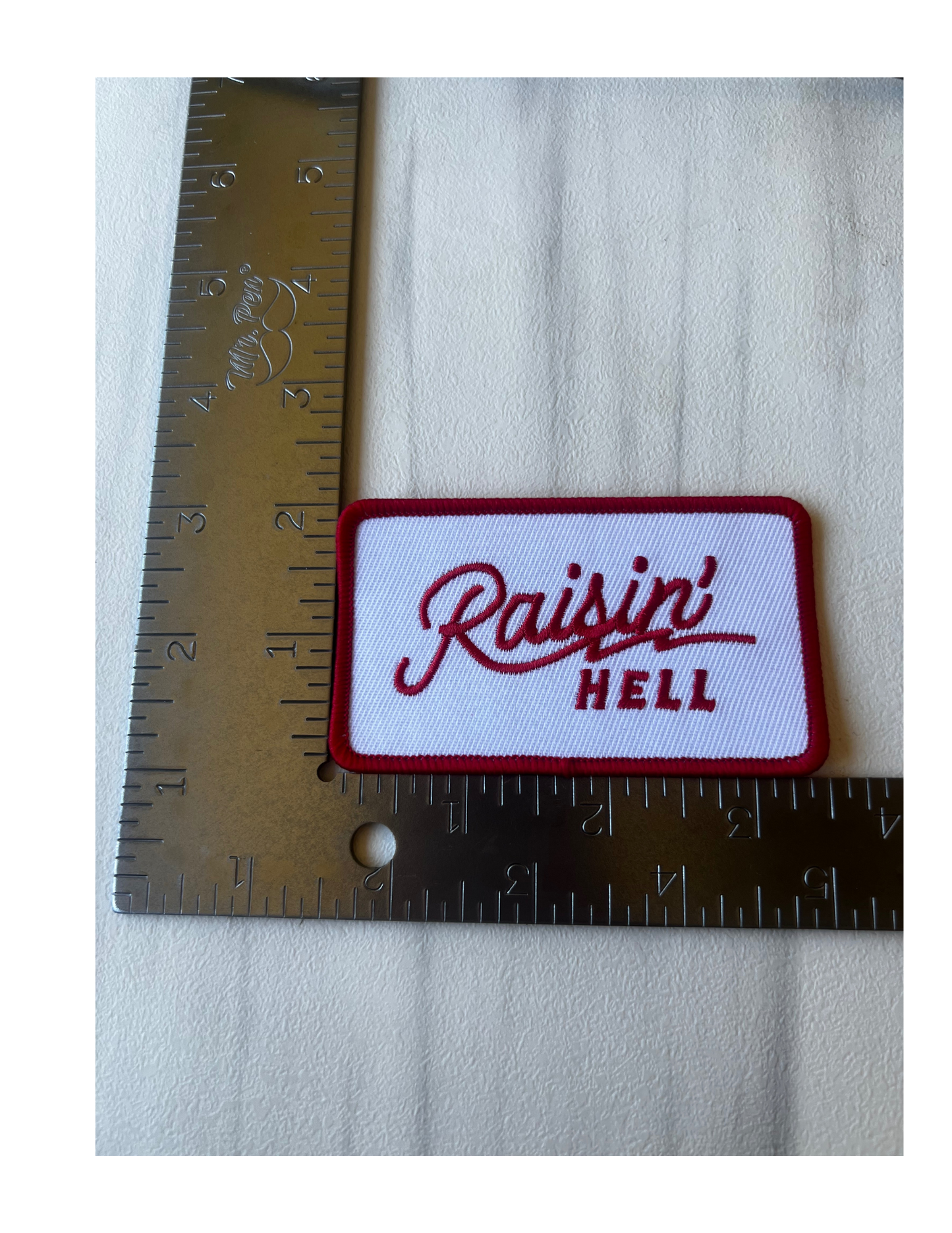 Raisin Hell Patch