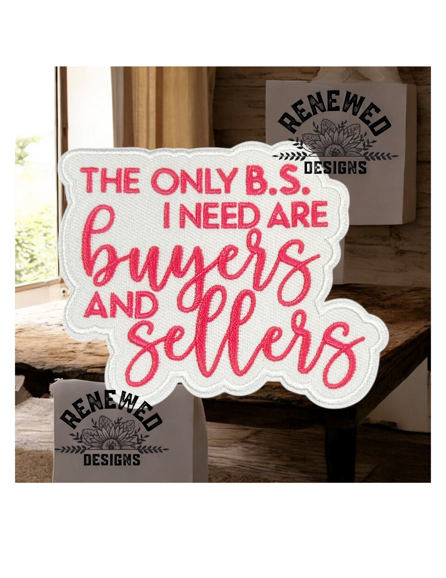Only BS / Buyer & Sellers Patch