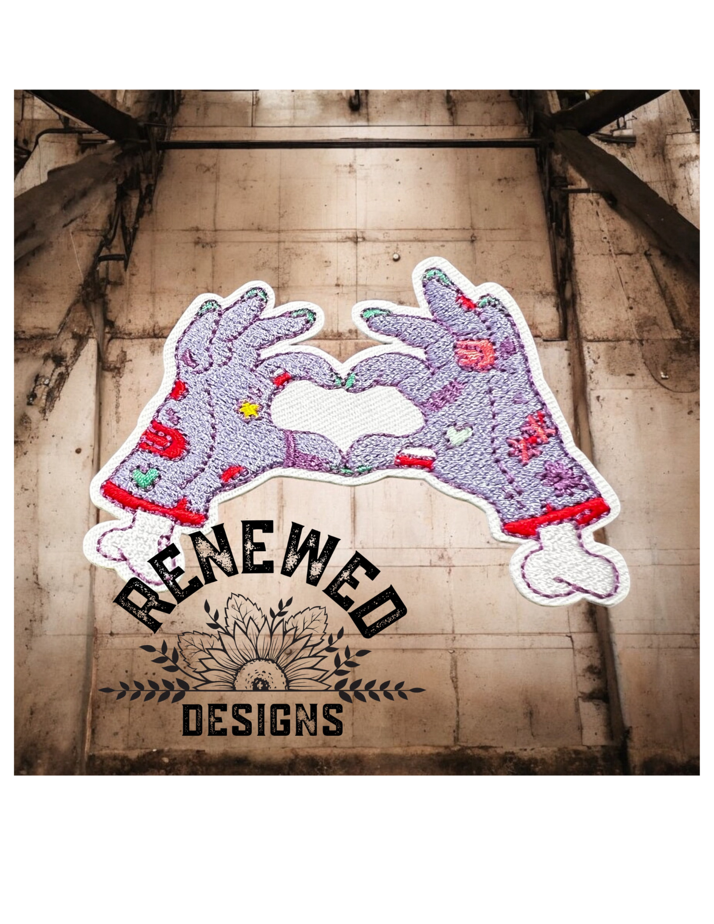 Purple Heart Hands