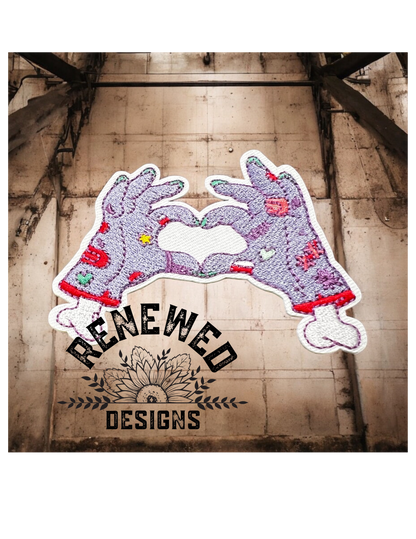 Purple Heart Hands