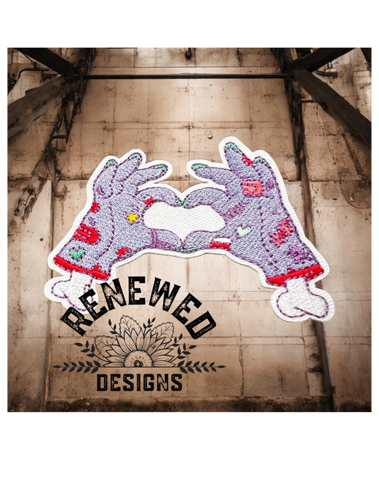 Purple Heart Hands