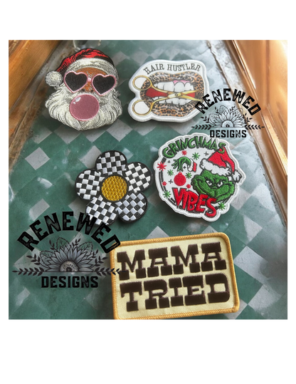 Bubble Gum Santa Patch