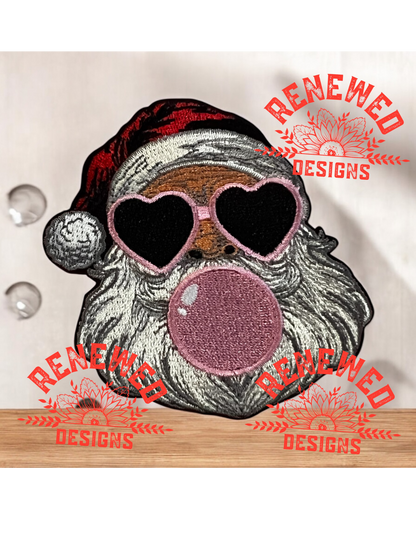 Bubble Gum Santa Patch