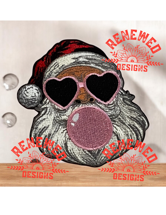 Bubble Gum Santa Patch