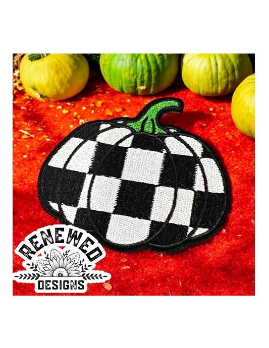 Checkered Pumpkin Patch