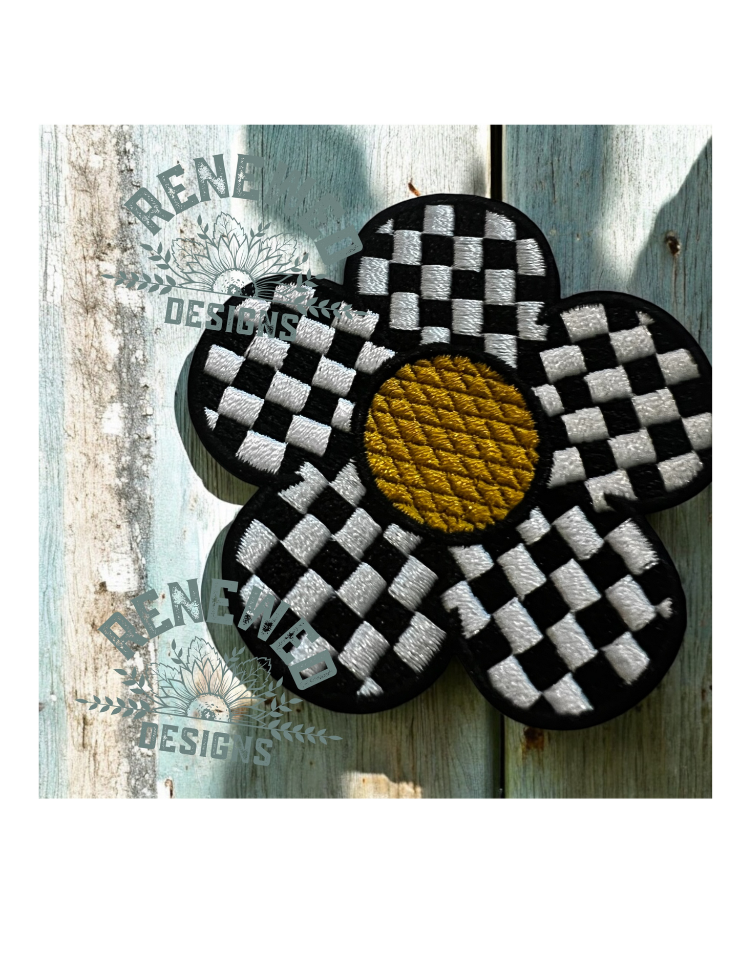 Checkered Flower