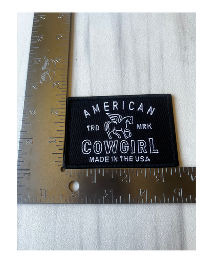 American Cowgirl Patch