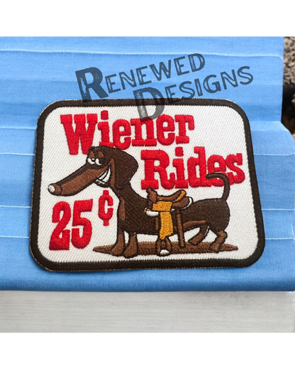 Weiner Rides Patch