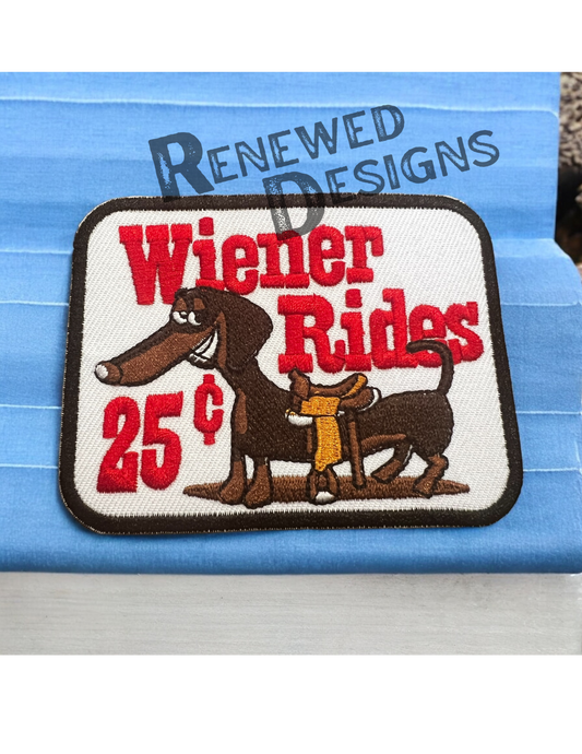 Weiner Rides Patch