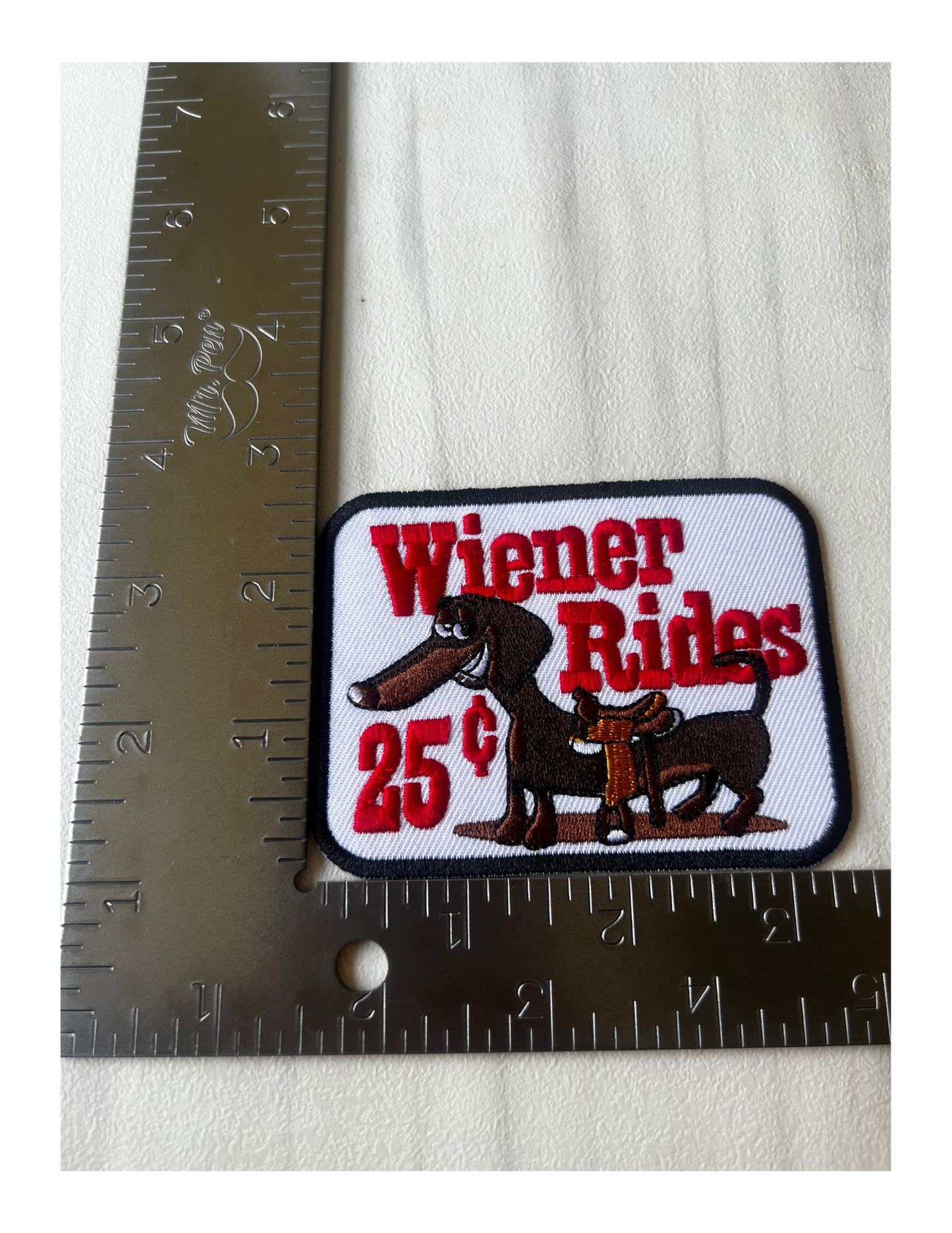 Weiner Rides Patch