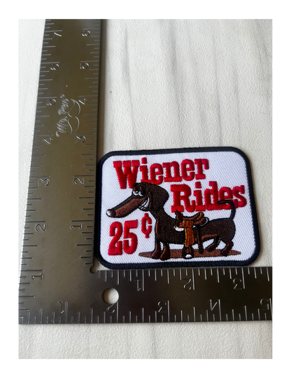 Weiner Rides Patch